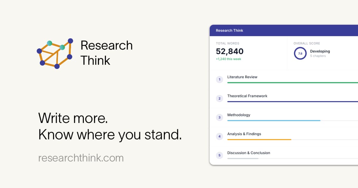 A Weekly Review System for PhD Students — Research Think